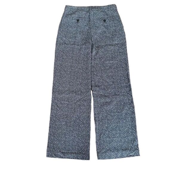 THEORY Adamaris Tweed Twill Crepe Pants 4 - Picture 3 of 6